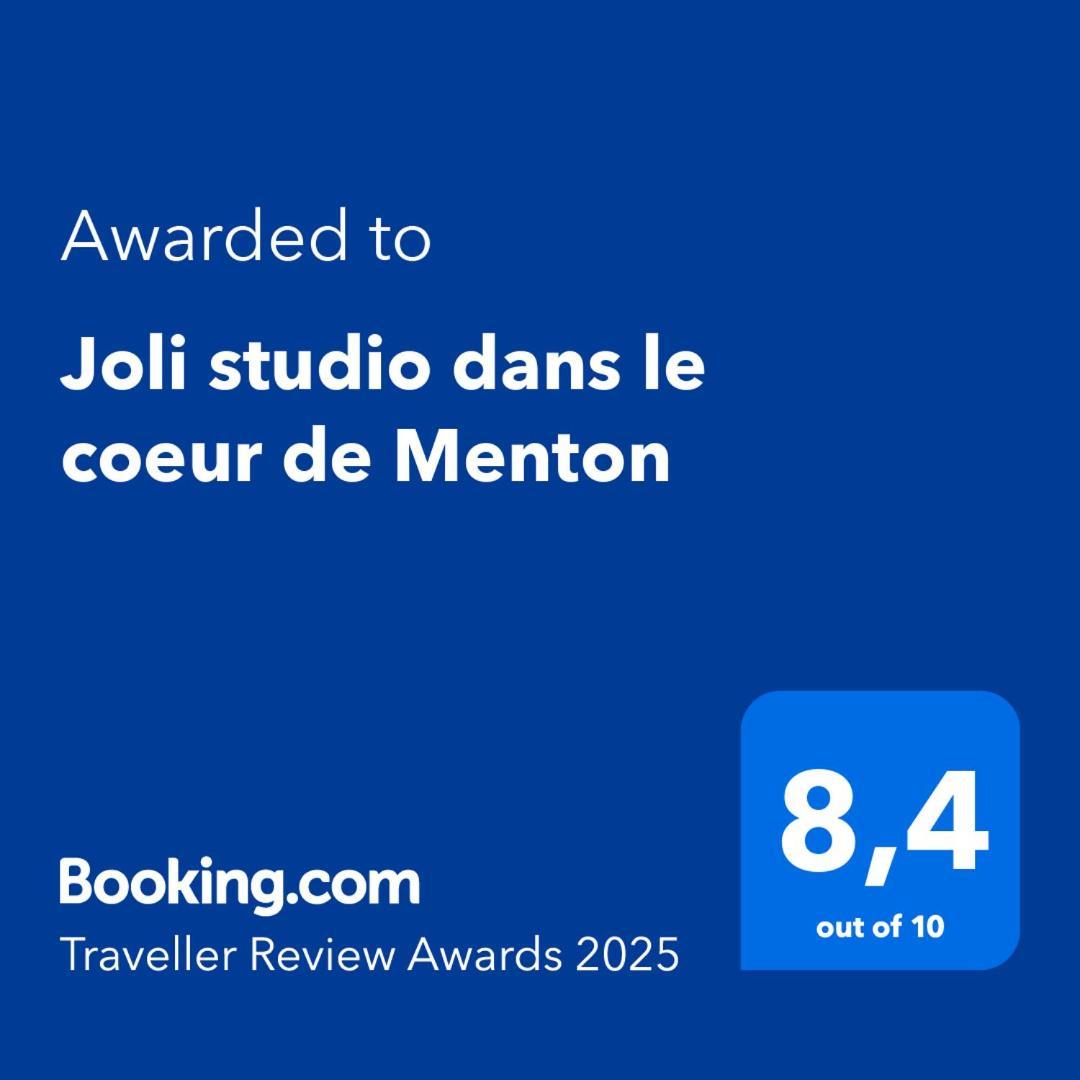 Joli Studio Dans Le Coeur De Menton Luaran gambar